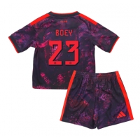 Camiseta Bayern Munich Sacha Boey #23 Tercera Equipación Replica 2026-27 para niños mangas cortas (+ Pantalones cortos)